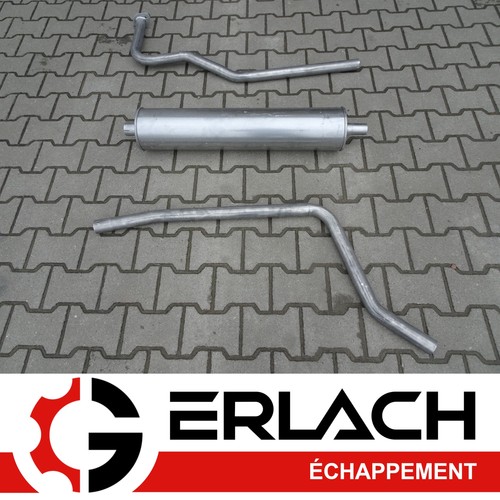 Echappement silencieux pour