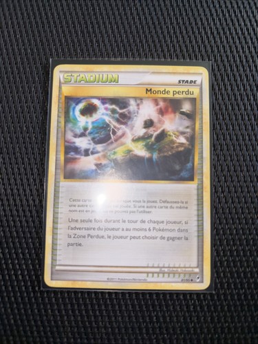 Carte pokémon monde perdu - monde,