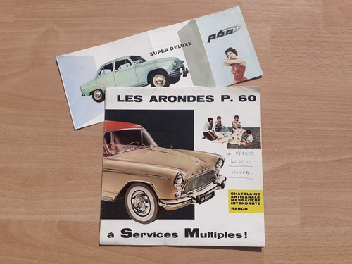 Simca aronde p60 chatelaine - simca, p60,