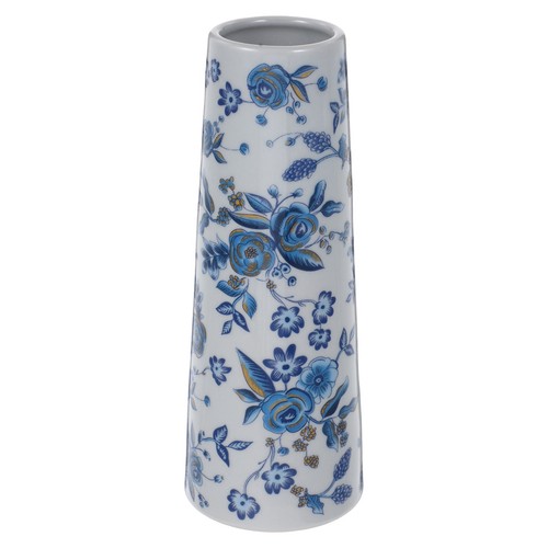 Vase céramique bleue - ,