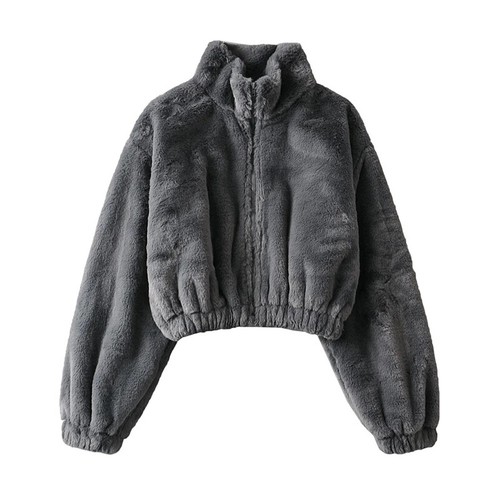 Femme court manteau fausse - femme,