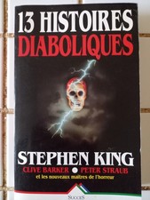 LIVRE GRAND FORMAT 13 HISTOIRES DIABOLIQUES ( STEPHEN KING )