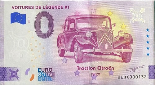 Billet souvenir ueqx voitures - ueqx,