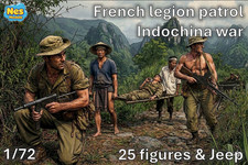 1/72 20mm French legion Patrol