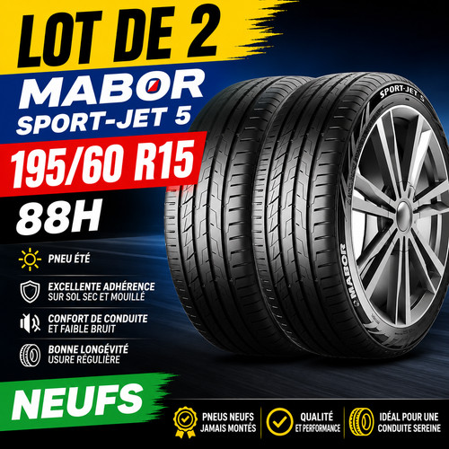 Lot 2 pneus mabor - 🚗,