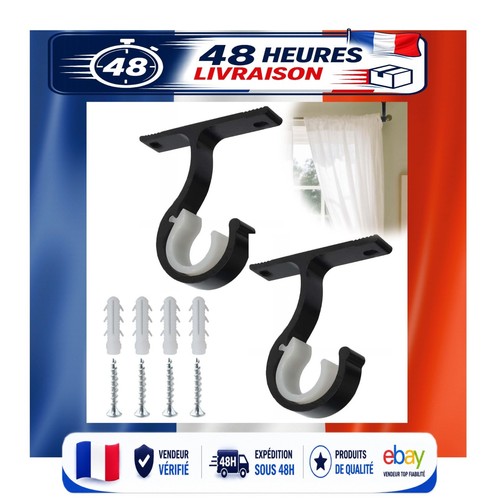 Lot supports de tringle - lot, 2
