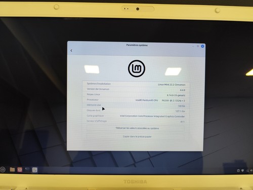 Ordinateur portable toshiba - portable,