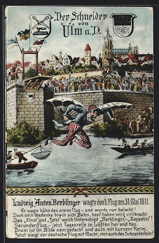 Carte postale artiste ulm a - postale,