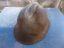 Casque Adrian artillerie WW2