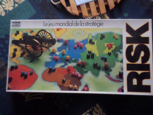 Jeu société risk boîte - société,