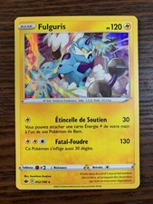 Carte Pokémon HOLO Fulguris 052/198 EB06 Epée & Bouclier Règne de Glace FR NEUF