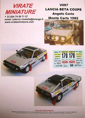 V097 lancia beta coupe rallye - beta,