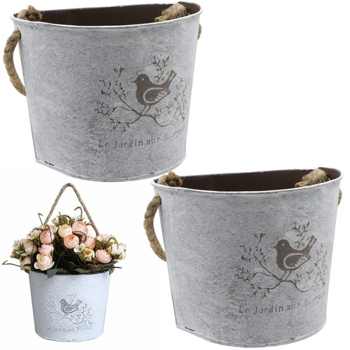 Pot fleurs suspendu - de,