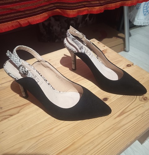 Jaja escarpins slingback daim