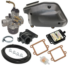 Kit carburateur 17.5 pour scooter yamaha bws mbk booster 2T 50cc 2004 complet