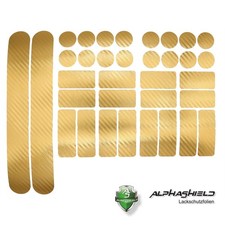 Autocollant De Cadre En Carbone Or Protection Film BMX Protection De Peinture