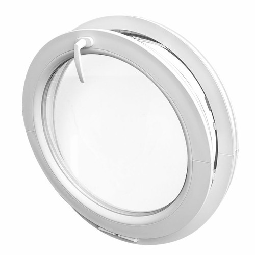 Fenêtre ronde soufflet pvc - fenêtre,