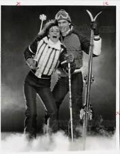 1979 Press Photo Models wear ensembles from Number One Sun Ski Wear collection