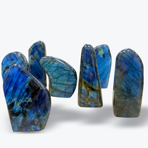 Natural labradorite polished - natural,