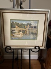 Claude Monet Reproduction- “The Bridge at Argenteuil” Signed & Numbered