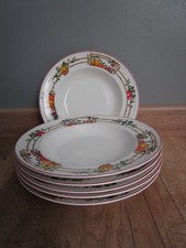"6 VILLEROY &BOCH MODEL MY GARDEN HOLLOW PLATES"""