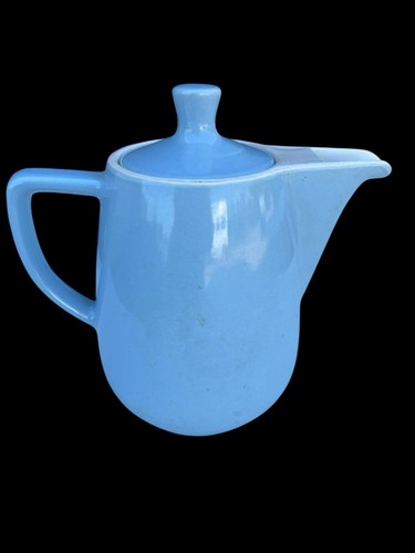 Cafetière faïence bleu - faïence,