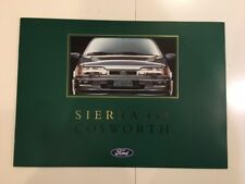 Brochure Ford Sierra RS
