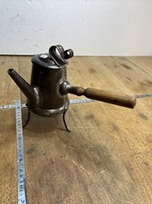 N. 1 Ustensile Outil Ancienne Chocolatière EN Fer Blanc 19eme