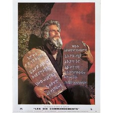 LES DIX COMMANDEMENTS Photos de film x7 - 22x28 cm. - 1956/R1970 - Cecil B. DeMi