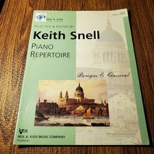 Keith Snell Piano Repertoire Baroque & Classical Vocal Sel. Neil A. Kjos