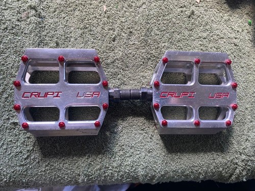 Crupi bmx pedals black - bmx,