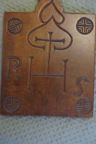 Planche bois sculptée rhs - bois,