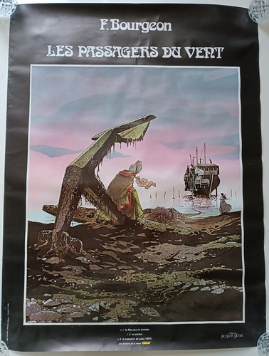 Affiche ancienne les - ancienne,