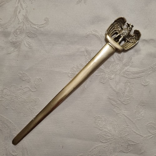 Ancien coupe papier bronze - papier, en