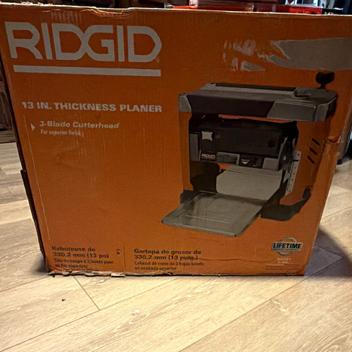 Ridgid r4331 thickness - ridgid,