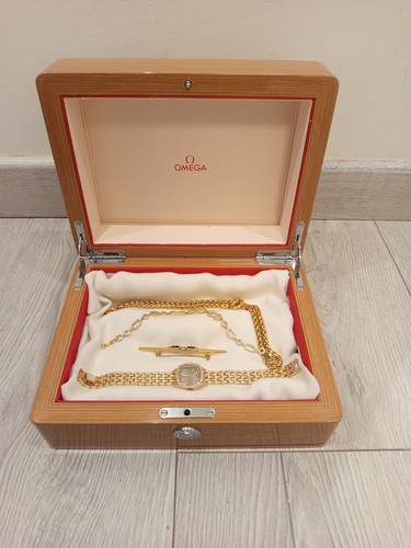 Omega wooden watch box - omega,
