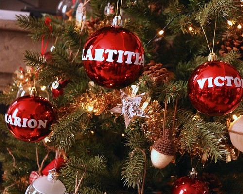 Lot boules de noel - de, 6