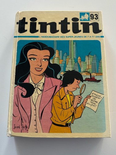 Tintin reliure recueil 93 - reliure/recueil,