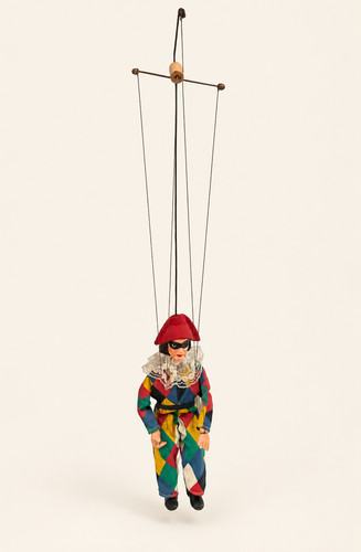 Ancienne marionnette fils - marionnette,