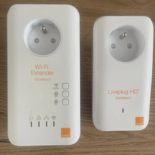 KIT CPL Orange Wi-Fi Extender