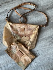 Shoulder bag and cosmetic bag ALVIERO MARTINI made in Italy