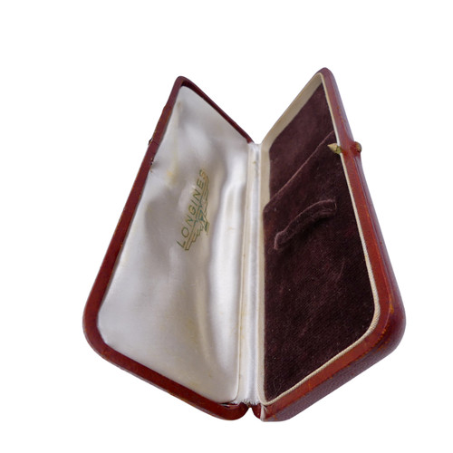 Longines écrin vintage cuir - ,