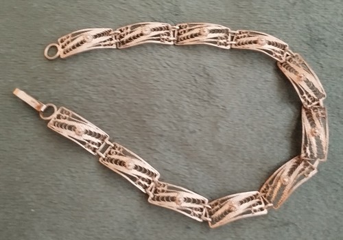 Ancien bracelet gourmette - ancien,