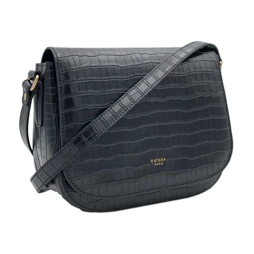 Sac porté croisé - en, cuir