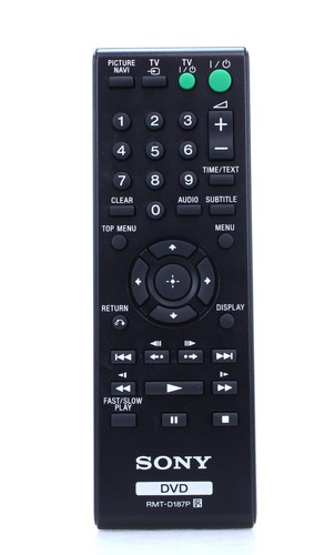 Sony rmt d187p télécommande - sony,