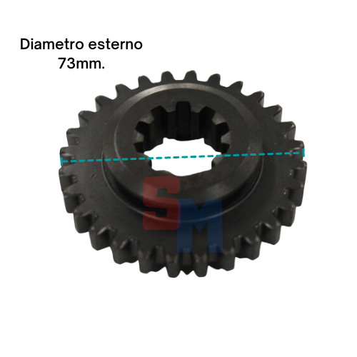 Engrenage frontal motoculteur - engrenage,
