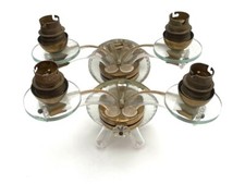 PAIRE D APPLIQUES 1950 DESIGN VINTAGE DLG ADNET