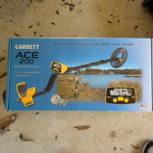 Garrett ace 200 ground search - ace,