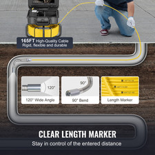 VEVOR Caméra Inspection