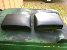 1967 1968 FORD MUSTANG SHELBY GT500 350 BOLT-ON LOWER SIDE SCOOPS FIBERGLASS